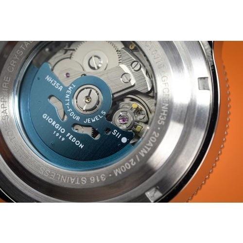 Giorgio Fedon Aquamarine II Men's Black Silicone Watch GFCR008 - WatchStatus Ltd