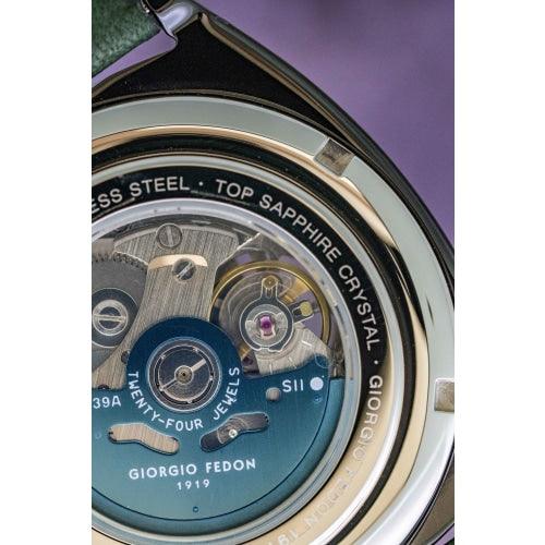 Giorgio Fedon Legend Green Black PVD - Watches & Crystals