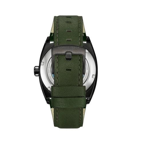 Giorgio Fedon Legend Green Black PVD - Watches & Crystals