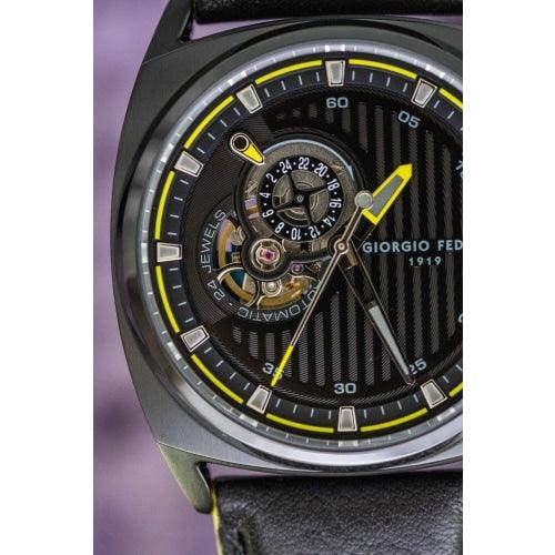 Giorgio Fedon Legend Yellow Black PVD - Watches & Crystals