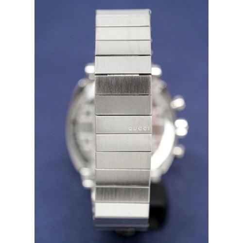 Gucci Grip Men’s Silver Chronograph Watch YA157302 - Watches