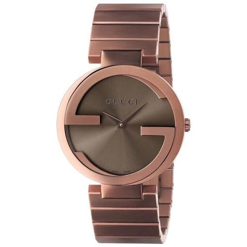 Gucci Interlocking G Gucci Rose Gold Watch YA133317 - Watches