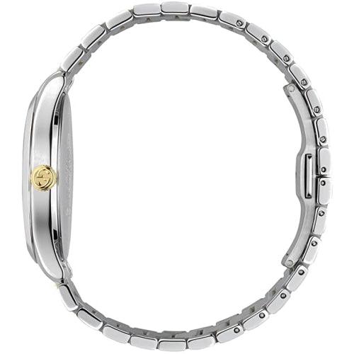 Gucci YA1264075 Men’s G-Timeless Snake Two-tone Swiss Watch - Watches