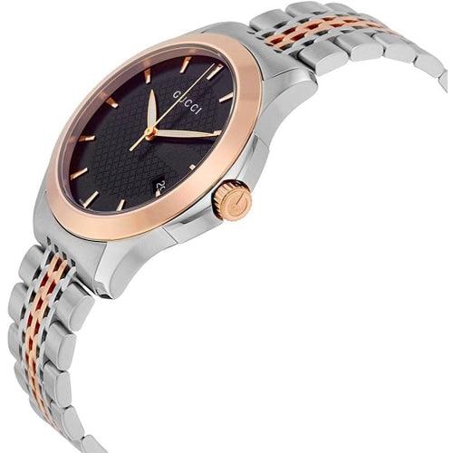Gucci YA126410 Men’s G-Timeless Two-Tone 38mm Watch - Watches