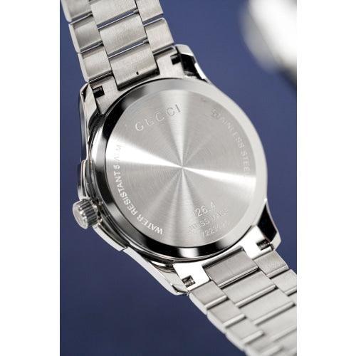 Gucci Unisex Watch G-Timeless Silver Black Dial YA126441 - Watches & Crystals