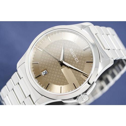 Gucci G Timeless Men s Watch Brown Dial YA126445