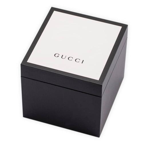 Gucci YA126572A Ladies G-Timeless Silver White Steel 28mm Swiss Watch