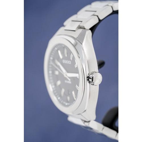 Gucci Men's Watch GG2570 Silver Black YA142301 - Watches & Crystals