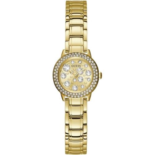 Guess Gem Ladies Gold 25mm Watch GW0028L2 - Watches