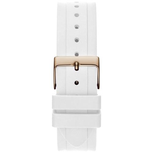 Guess Moonlight Ladies White Rubber 36mm Watch GW0257L2 - Watches