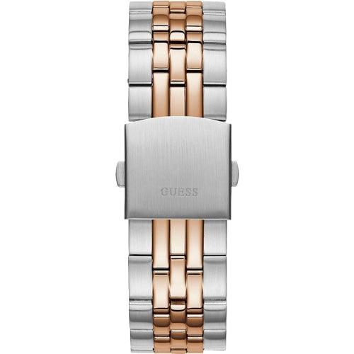 Guess Odyssey Mens Two-tone Blue Dial 44mm Watch W1107G3 - Watches