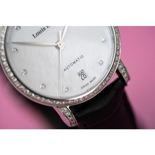 Louis Erard Excellence Diamonds Date Black - Watches & Crystals