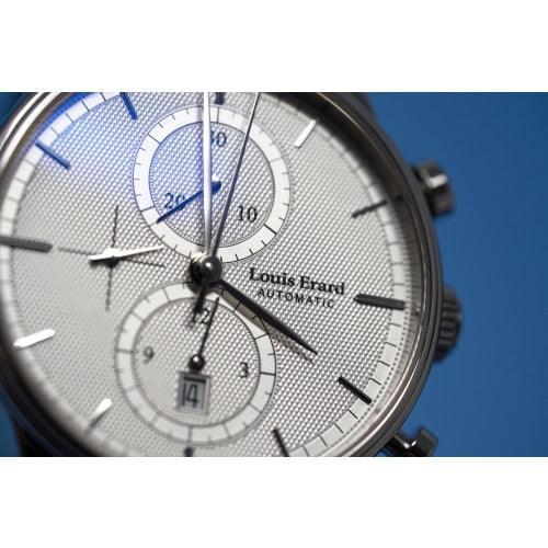 Louis Erard Men's Automatic Heritage Watch Silver 78289AA21.BVA01 - Watches & Crystals