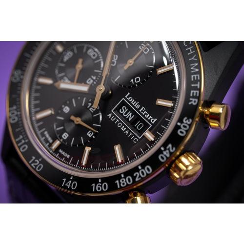 Louis Erard Men’s Watch La Sportive Chronograph Gold Tone - Watches