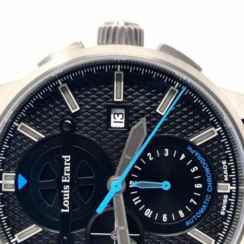 Louis Erard Sportive Collection Chronograph Titanium Blue - Watches & Crystals