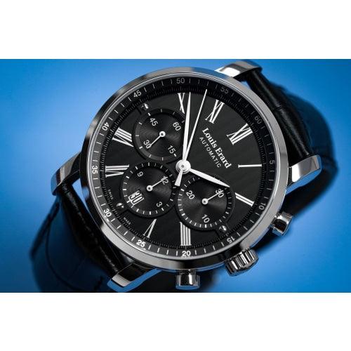 Louis Erard Excellence Chronograph Black - Watches & Crystals