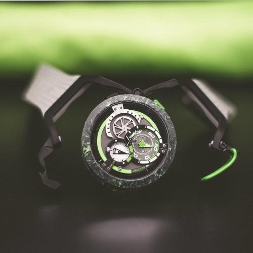 Mazzucato Reversible Monza Green Limited Edition - Watches & Crystals