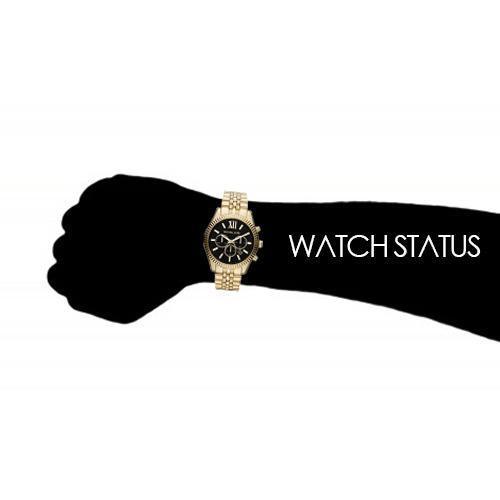 Michael Kors Lexington Men s Gold Chronograph Watch MK8286