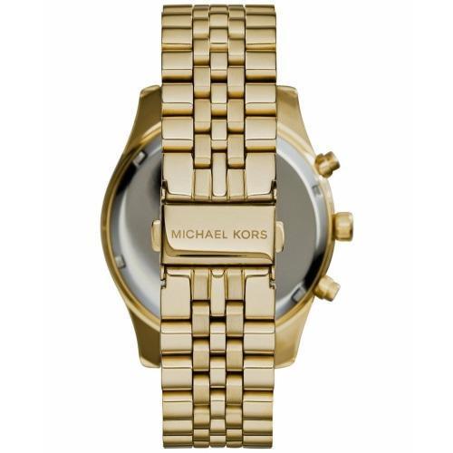 Michael Kors MK8286 Men’s Lexington Gold & Black Chronograph Watch