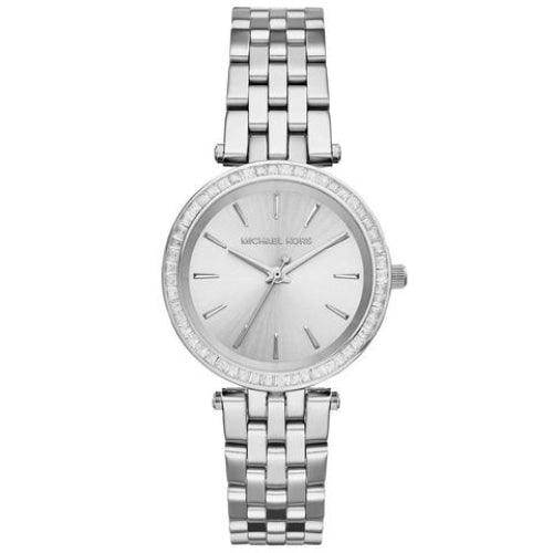 Michael Kors MK3364 Ladies Mini Darci Silver Crystal Watch - WATCHES