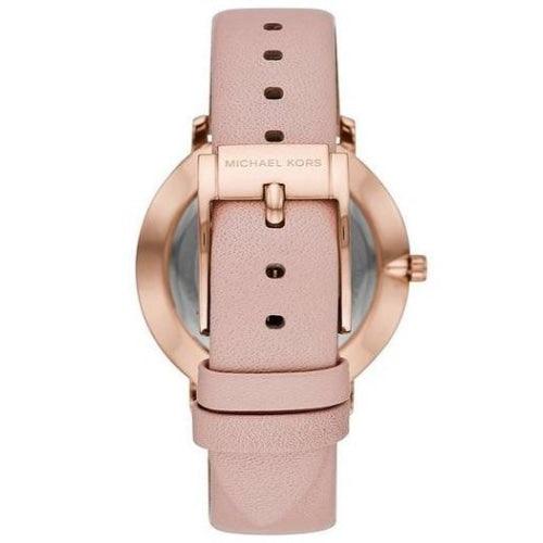 Michael Kors MK2741 Ladies Pyper Rose Gold/Silver with Pink Leather Watch - WATCHES