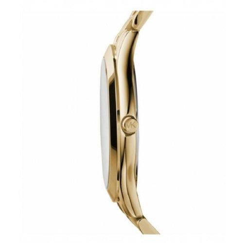 Michael Kors MK3179 Ladies Slim Runway Gold Watch - Watches