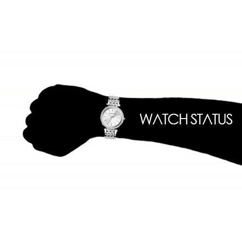 Michael Kors MK3190 Ladies Darci Silver Crystal Watch