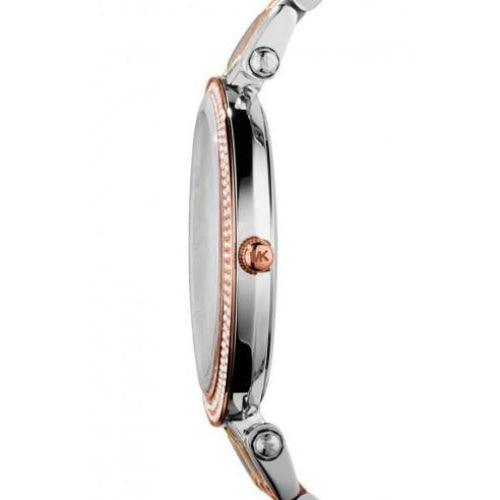 Michael Kors MK3203 Ladies Darci Silver Triple-tone Crystal Watch - WATCHES