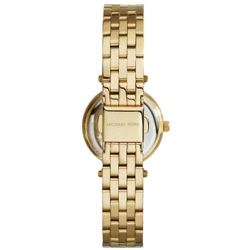 Michael Kors MK3295 Ladies Mini Darci Gold Stainless Steel Crystal Watch