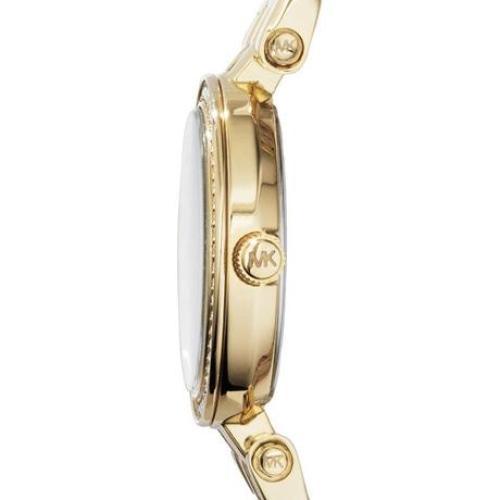 Michael Kors MK3295 Ladies Mini Darci Gold Stainless Steel Crystal Watch