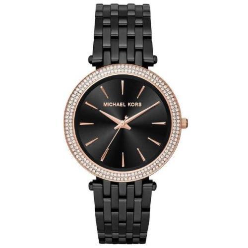 Michael Kors MK3407 Ladies Darci Black Crystal Watch