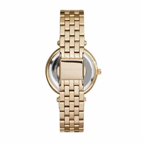 Michael Kors MK3445 Ladies Mini Darci Gold Stainless Steel Crystal Watch