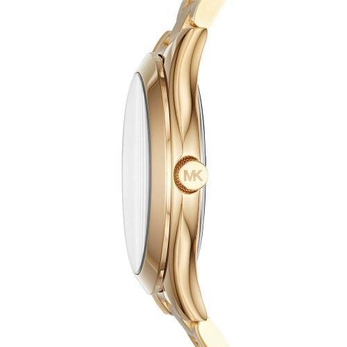 Michael Kors MK3512 Ladies Slim Runway Gold Watch