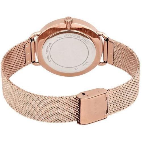 Michael Kors MK3845 Ladies Portia Rose Gold Stainless Steel Mesh Watch