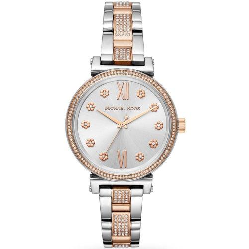 Michael Kors MK3880 Ladies Sofie Two-tone Stainless Steel Crystal Watch