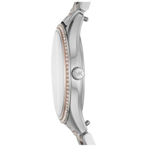 Michael Kors MK4366 Ladies Lauryn Two-tone/Mother-of-Pearl Watch - Watches