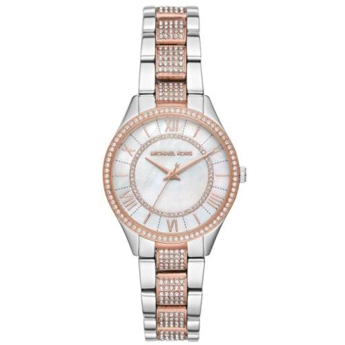 Michael Kors MK4366 Ladies Lauryn Two-tone/Mother-of-Pearl Watch - Watches