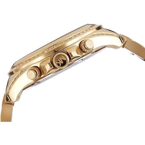 Michael Kors MK5166 Ladies Blair Gold Chronograph Watch - Watches