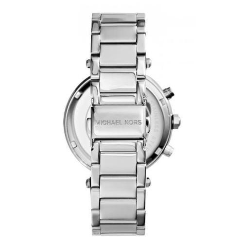 Michael Kors MK5353 Ladies Parker Silver Chronograph Watch