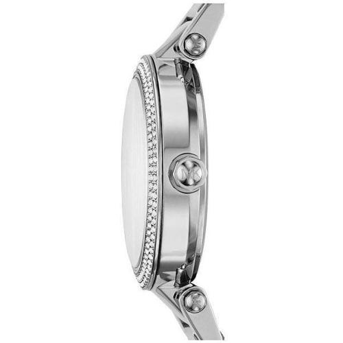 Michael Kors MK6483 Ladies Mini Parker Silver Crystal Watch - WATCHES