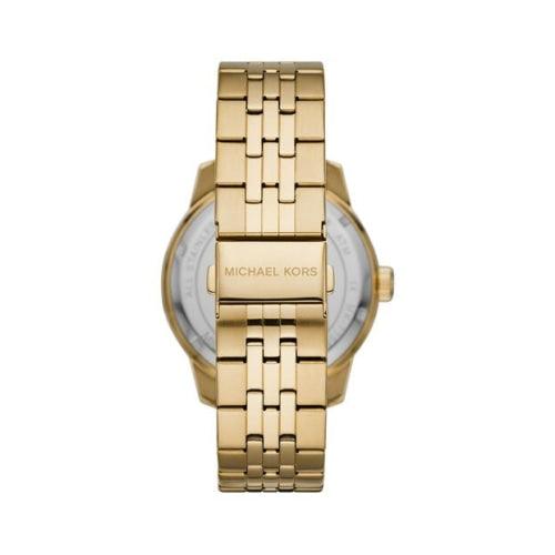 Michael Kors MK7154 Men’s Cunningham Gold/Black 44mm Watch - Watches