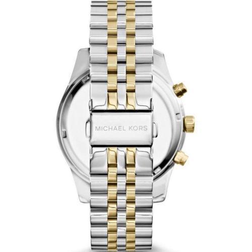 Michael Kors MK8344 Mens Lexington Two-toned Chronograph Watch