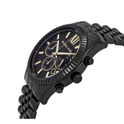 Michael Kors MK8603 Men’s Lexington Black Chronograph Watch