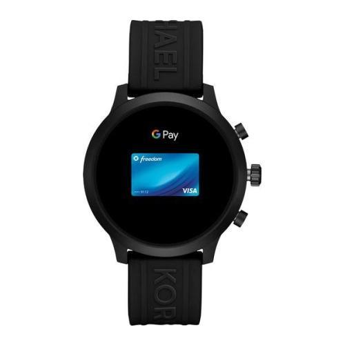 Michael Kors MKT5072 Ladies Black MKGO Touch Screen OS Smart Watch