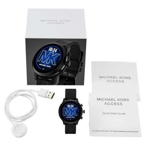 Michael Kors MKT5072 Ladies Black MKGO Touch Screen OS Smart Watch