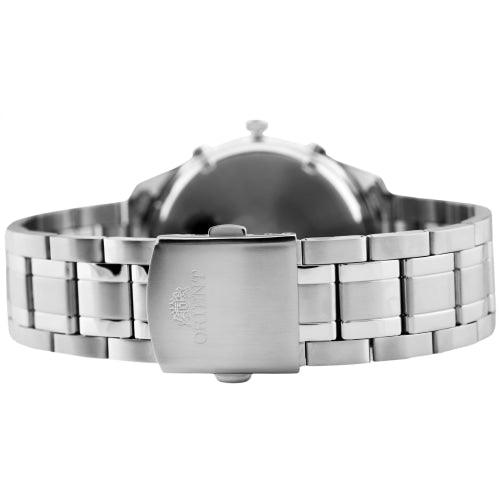 Orient Men’s Sporty Silver/Black Chronograph Watch FKV01001B - WATCHES