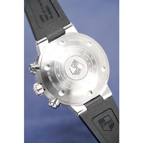 Oris Watch Aquis Chronograph Blue - Watches & Crystals