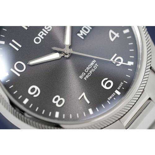 Oris Watch Big Crown Propilot Big Day Date Automatic Grey - Watches & Crystals