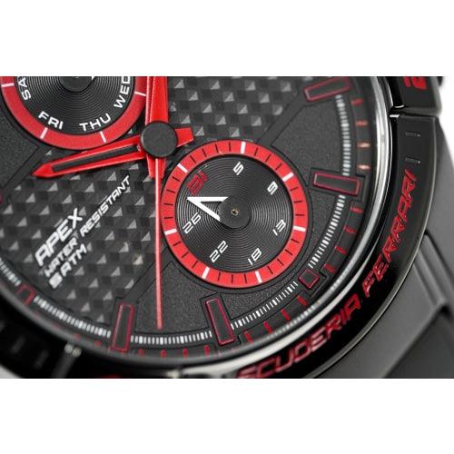 Scuderia Ferrari Watch Apex Multi-FX Red Black Bracelet FE-083-0635 - Watches & Crystals