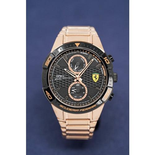 Scuderia Ferrari Watch Apex Multi-FX Rose Gold Bracelet FE-083-0640 - Watches & Crystals